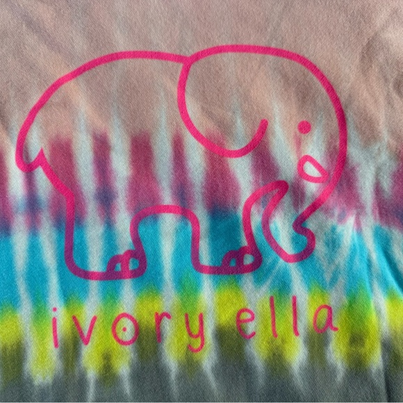 Ivory Ella Tie Dye Hoodie Size Medium - Picture 5 of 5